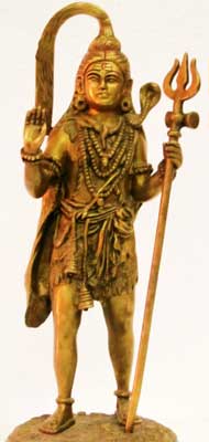 Statue of Lord Shiva standing